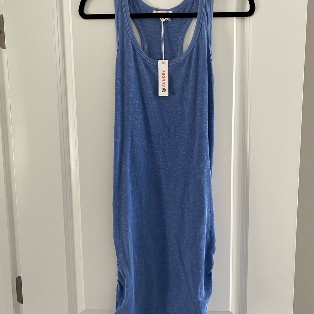 Blue Women's Tank Dress